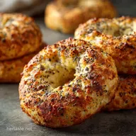 Ultimate Low Carb Coconut Flour Bagels Chewy Fat Head Dough Recipe