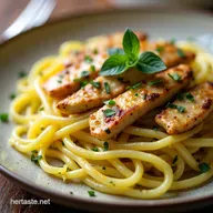 Lemon Garlic Chicken Zoodles Quick Zesty Healthy