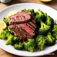 Lemon Garlic Steak Broccoli OnePan Dinner Bliss