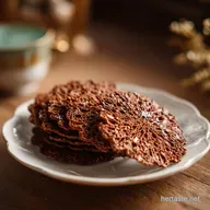 Mahogany Chocolate Lace Cookies