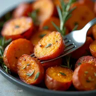 Best Roasted Sweet Potatoes Fluffy Maple Rosemary Recipe