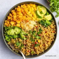 Eat Healthy My Easy Mediterranean Quinoa Bowl Recipe