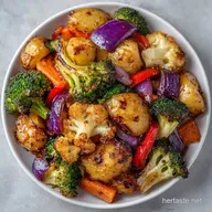 Mixed Roasted Vegetable Side for 6