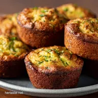 Zucchini Muffins UltraMoist Healthy Bakery Style Recipe