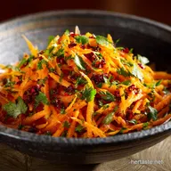 Raw Carrot Salad Recipe: Vibrant Moroccan Spice with Harissa Vinaigrette