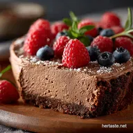 Keto Chocolate Mousse Pie: Ultra-Creamy, No-Bake, Low Carb Dessert