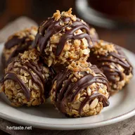 Chocolate Covered No Bake Oatmeal Cookie Balls The Decadent NoFuss Recipe