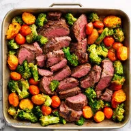 Easy Sheet Pan Easter Dinner OnePan Lamb Veg Roast