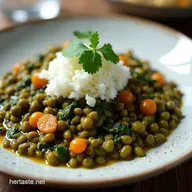 My GoTo OnePot Green Lentil Dal Easy Weeknight Tarka Recipe