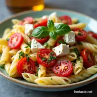 Opa The Easiest Greek Pasta Salad Youll Ever Make
