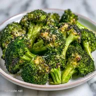 Oven Roasted Frozen Broccoli in 25 Min