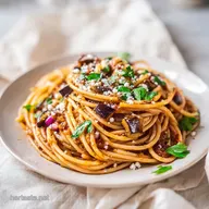 Pasta Alla Norma Recipe with Roasted Eggplant