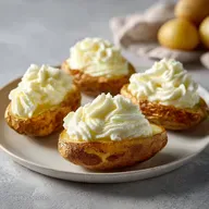 Twice Baked Potatoes: Velvety Centers