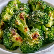 Quick Air Fryer Roasted Broccoli in 15 Min