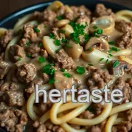 Quick & Creamy Ground Beef Stroganoff: The Perfect Weeknight Dish