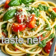 My Quick Basil Pesto Pasta Delight in 20 Minutes: Easy, Aromatic, and Delicious!