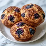 Quick Blueberry Muffin Recipe for 12