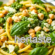 Easy Quick Pesto Olive Oil Pasta Delight: My Favorite 20-Minute Meal!