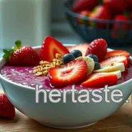 Refreshing Strawberry Acai Bowl: A Simple Tropical Delight