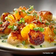Champagne citrus beurre blanc recipe Roasted group Restaurant Quality
