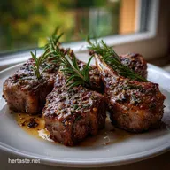 RosemaryandBlack Pepper Lamb Chops Recipe: Ultimate Herb Crust