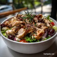 Rosemary Chicken Salad With Rotisserie Chicken Hea: 10-Minute Prep