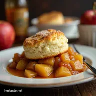 The Best Rustic Apple Cobbler Recipe Buttery Biscuits