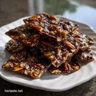 Salted Chocolate Pecan Toffee: Crunchy, Buttery Homemade Candy