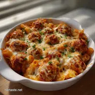 Meatball Ziti Bake: Velvety, Saucy Baked Pasta
