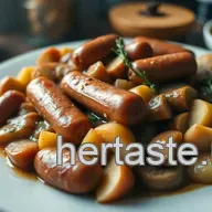Cosy Dinner Ideas: Sausage & Apple Traybake with Cider Gravy