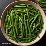 Saut&eacute;ed Green Beans FrenchFried Crunch My Secret Twist