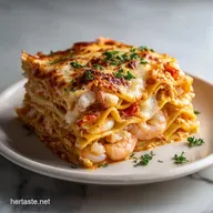 Seafood Lasagna with Lobster for 8 Servings