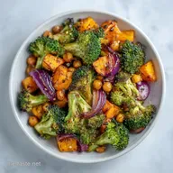 Sheet Pan Vegetables for 6 Servings
