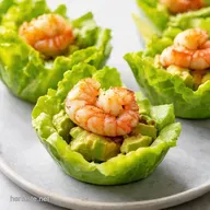 Zesty Shrimp Avocado Lettuce Cups My California Dream