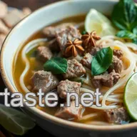My Grandmother's Simmered Beef Noodle Soup - Comforting & Savory