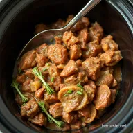 Corned Beef Crock Pot Magic: Pint-Friendly Feast!