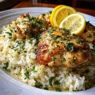 Slow Cooker Lemon Herb Chicken for 5 Servings