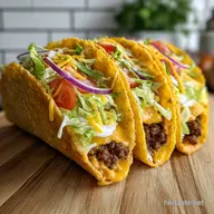 Smash Burger Tacos in 20 Minutes | Crispy