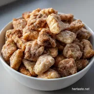 Snickerdoodle Puppy Chow: Easy No-Bake Cinnamon Snack Mix