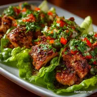 Speedy Chicken Taco Lettuce Wraps Our Zesty LowCarb Weeknight Winner