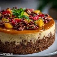 Hummingbird Cheesecake: Spiced Tropical Dessert Recipe