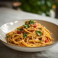 Easy Spicy Peanut Pasta in 15 Minutes