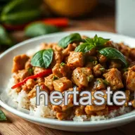 Easy High Protein Dinner Ideas: Spicy Thai Basil Chicken Recipe