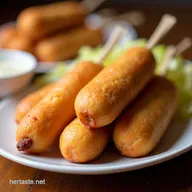 State FairWorthy Homemade Corn Dogs Easy Recipe