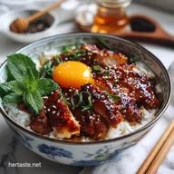 Delicious Sticky Chicken Rice Bowls Recipe in 35 Minutes