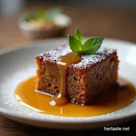 The Ultimate Sticky Toffee Pudding Recipe Card Printable