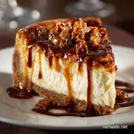 Thanksgiving Desserts: The Sticky Toffee Bourbon Cheesecake Showstopper