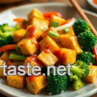 My Easy Weeknight Stir-Fry Tofu with Spicy Gochujang Sauce