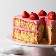 Strawberry Crunch Dream Cake Nostalgia in Every Slice