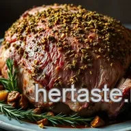 Succulent Herb-Crusted Roast Lamb: The Ultimate Centrepiece